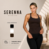 Regata Feminina Fitness Poliamida Premium Alça Fina Forro Duplo Sem Bojo Academia